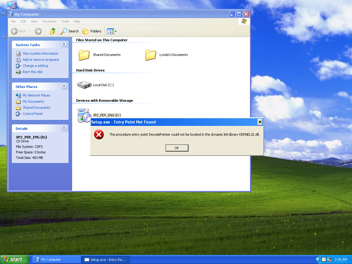 Fix kernel32 dll error windows xp free